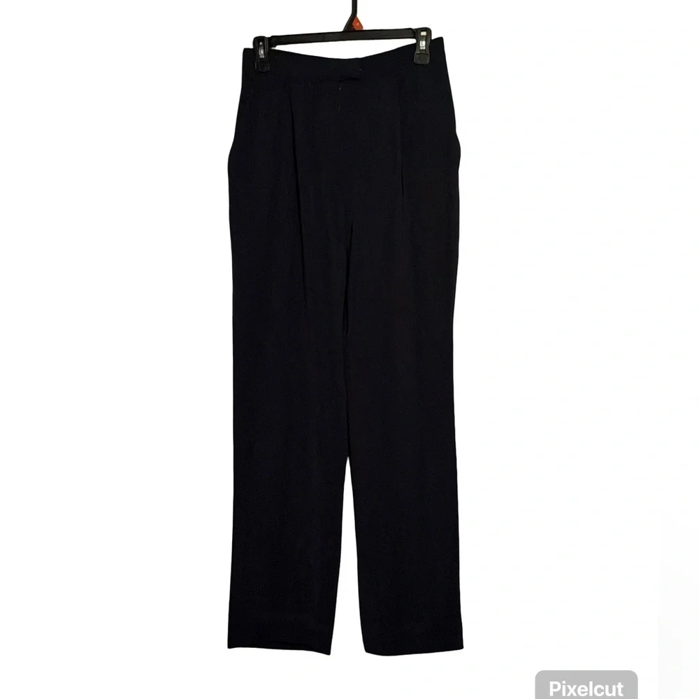 Mixit Classic Vintage Black Women’s Trousers – Size 8 - Picture 2 of 4